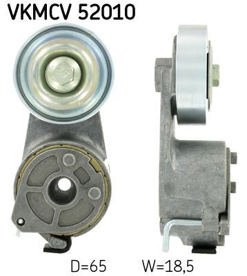 Obrázok Napínacia kladka rebrovaného klinového remeňa SKF  VKMCV52010