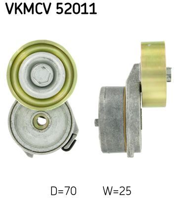 Obrázok Napínacia kladka rebrovaného klinového remeňa SKF  VKMCV52011