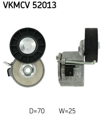 Obrázok Napínacia kladka rebrovaného klinového remeňa SKF  VKMCV52013