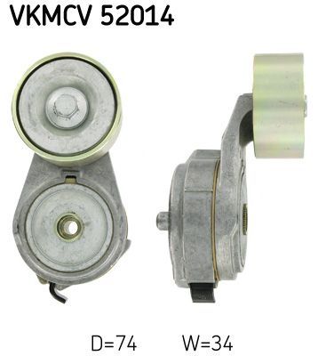 Obrázok Napínacia kladka rebrovaného klinového remeňa SKF  VKMCV52014