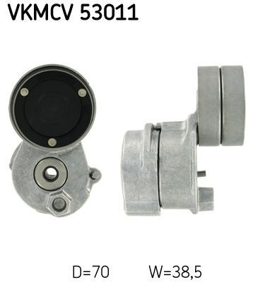 Obrázok Napínacia kladka rebrovaného klinového remeňa SKF  VKMCV53011