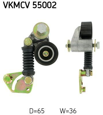 Obrázok Napínacia kladka rebrovaného klinového remeňa SKF  VKMCV55002