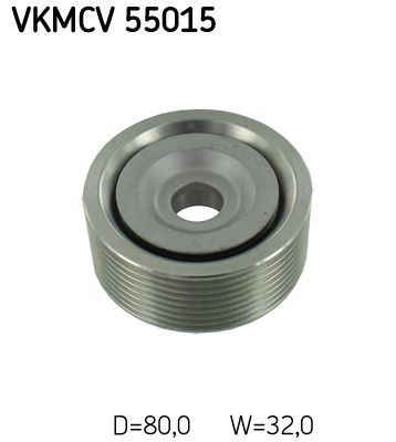 Obrázok Vratná/vodiaca kladka rebrovaného klinového remeňa SKF  VKMCV55015