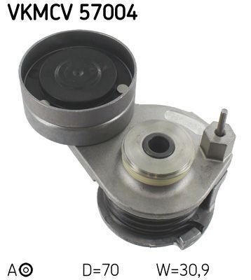 Obrázok Napínacia kladka rebrovaného klinového remeňa SKF  VKMCV57004