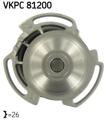 Obrázok Vodné čerpadlo, chladenie motora SKF  VKPC81200