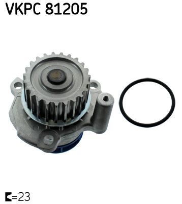 Obrázok Vodné čerpadlo, chladenie motora SKF  VKPC81205