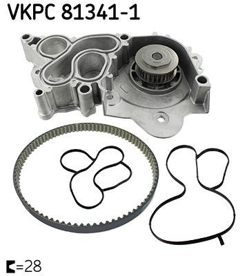 Obrázok Vodné čerpadlo, chladenie motora SKF  VKPC813411