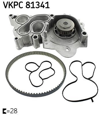 Obrázok Vodné čerpadlo, chladenie motora SKF  VKPC81341
