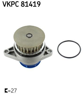 Obrázok Vodné čerpadlo, chladenie motora SKF  VKPC81419