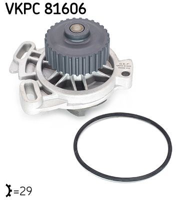Obrázok Vodné čerpadlo, chladenie motora SKF  VKPC81606