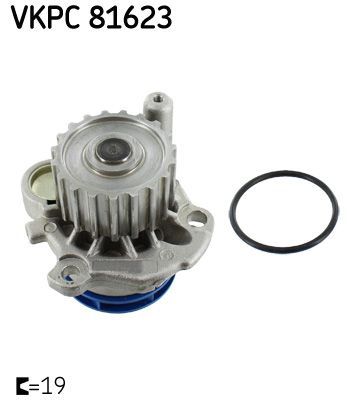 Obrázok Vodné čerpadlo, chladenie motora SKF  VKPC81623