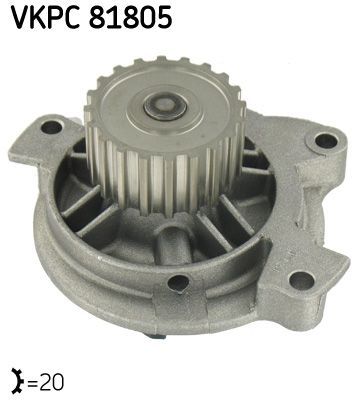 Obrázok Vodné čerpadlo, chladenie motora SKF  VKPC81805