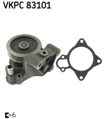 Obrázok Vodné čerpadlo, chladenie motora SKF  VKPC83101