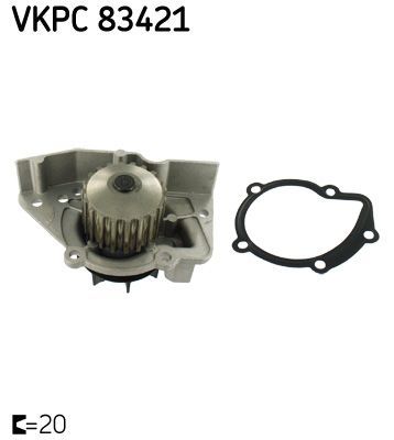 Obrázok Vodné čerpadlo, chladenie motora SKF  VKPC83421