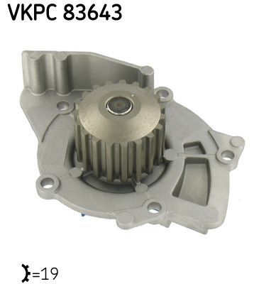Obrázok Vodné čerpadlo, chladenie motora SKF  VKPC83643