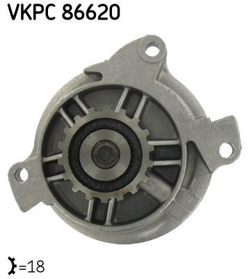 Obrázok Vodné čerpadlo, chladenie motora SKF  VKPC86620