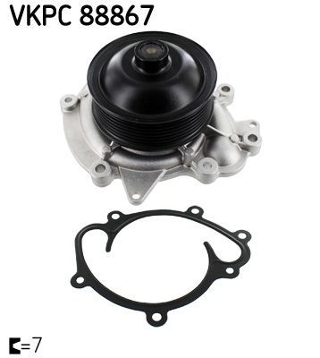 Obrázok Vodné čerpadlo, chladenie motora SKF  VKPC88867