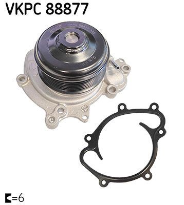 Obrázok Vodné čerpadlo, chladenie motora SKF  VKPC88877