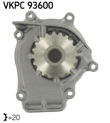 Obrázok Vodné čerpadlo, chladenie motora SKF  VKPC93600