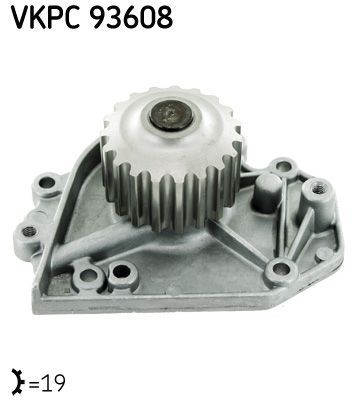 Obrázok Vodné čerpadlo, chladenie motora SKF  VKPC93608