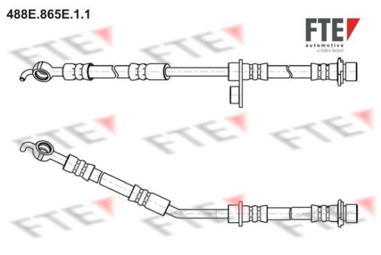 Obrázok Brzdová hadica FTE  9240698