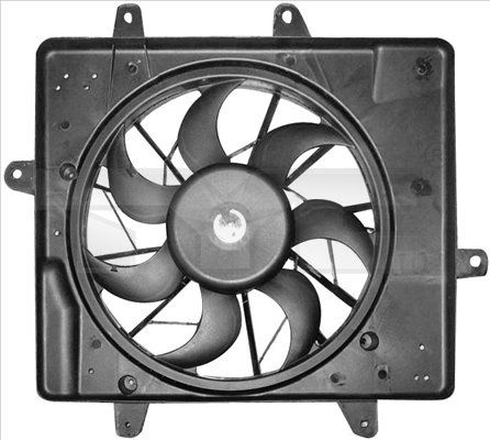 Obrázok Ventilátor chladenia motora TYC  8040004