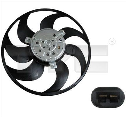 Obrázok Ventilátor chladenia motora TYC  8210017