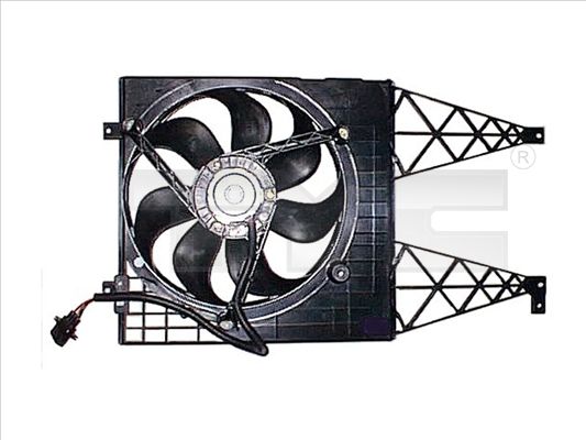 Obrázok Ventilátor chladenia motora TYC  8370043