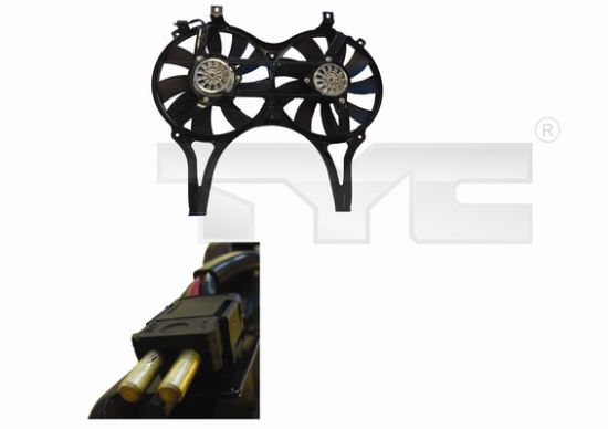 Obrázok Ventilátor chladenia motora TYC  8211003