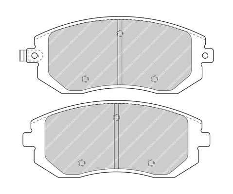 Obrázok Brzdová hadica FERODO  FHY3278