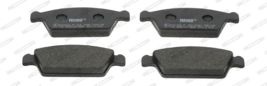 Obrázok Sada brzdových platničiek kotúčovej brzdy FERODO PREMIER ECO FRICTION FDB1108