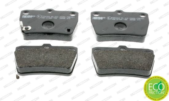 Obrázok Sada brzdových platničiek kotúčovej brzdy FERODO PREMIER ECO FRICTION FDB1531