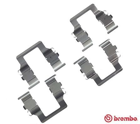 Obrázok Sada príslużenstva oblożenia kotúčovej brzdy BREMBO  A02201