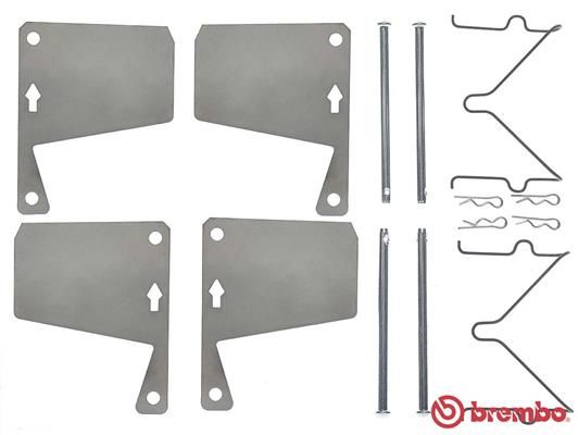 Obrázok Sada príslużenstva oblożenia kotúčovej brzdy BREMBO  A02246