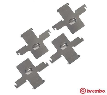 Obrázok Sada príslużenstva oblożenia kotúčovej brzdy BREMBO  A02290
