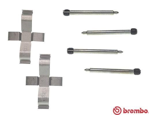 Obrázok Sada príslużenstva oblożenia kotúčovej brzdy BREMBO  A02295
