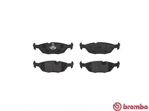 Obrázok Sada brzdových platničiek kotúčovej brzdy BREMBO  P06009