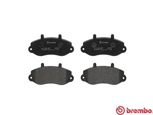 Obrázok Sada brzdových platničiek kotúčovej brzdy BREMBO  PB4003