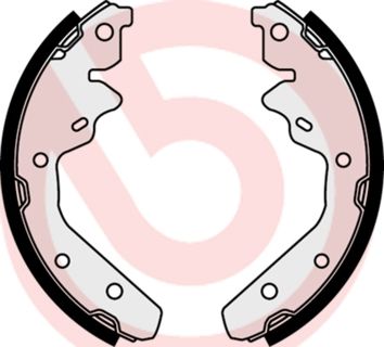 Obrázok Sada brzdových čeľustí BREMBO  S11502