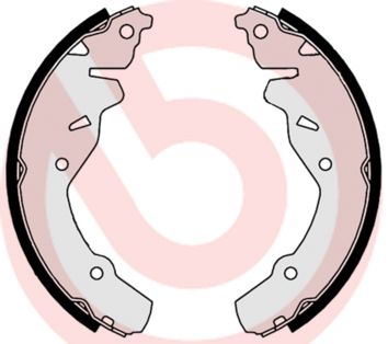 Obrázok Sada brzdových čeľustí BREMBO  S11506