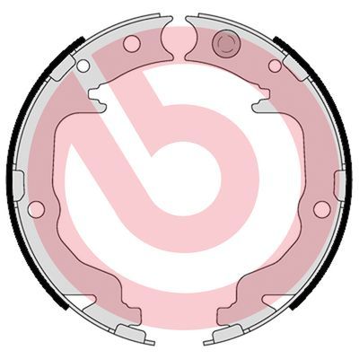 Obrázok Sada brzd. čeľustí parkov. brzdy BREMBO  S11511