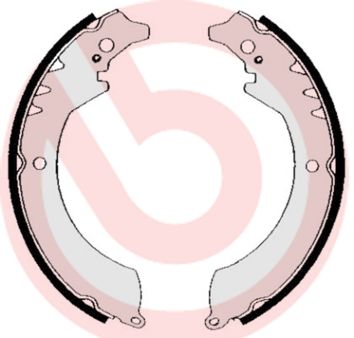 Obrázok Sada brzdových čeľustí BREMBO  S16501