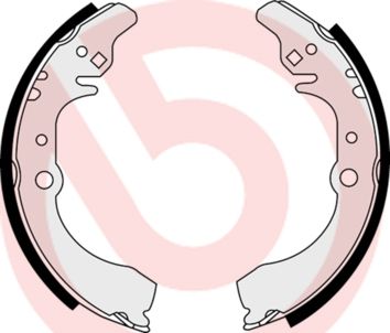 Obrázok Sada brzdových čeľustí BREMBO  S16512