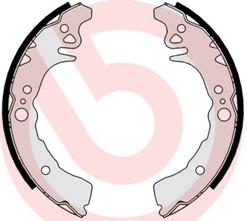 Obrázok Sada brzdových čeľustí BREMBO  S16514
