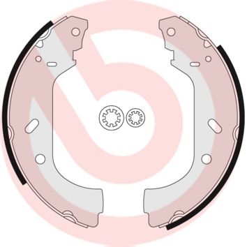 Obrázok Sada brzdových čeľustí BREMBO  S23517