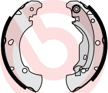 Obrázok Sada brzdových čeľustí BREMBO  S23519
