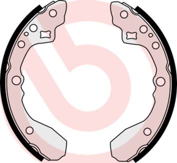 Obrázok Sada brzdových čeľustí BREMBO  S30518