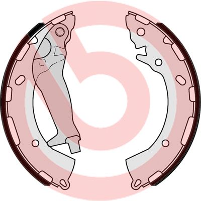 Obrázok Sada brzdových čeľustí BREMBO  S30525