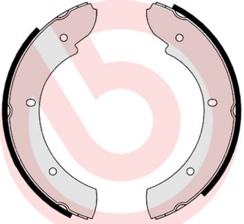 Obrázok Sada brzdových čeľustí BREMBO  S44505