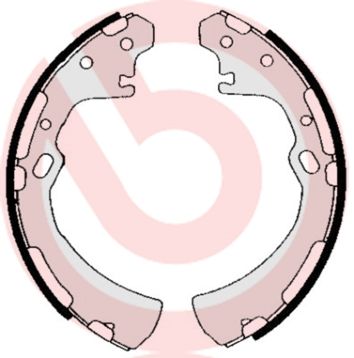 Obrázok Sada brzdových čeľustí BREMBO  S56515